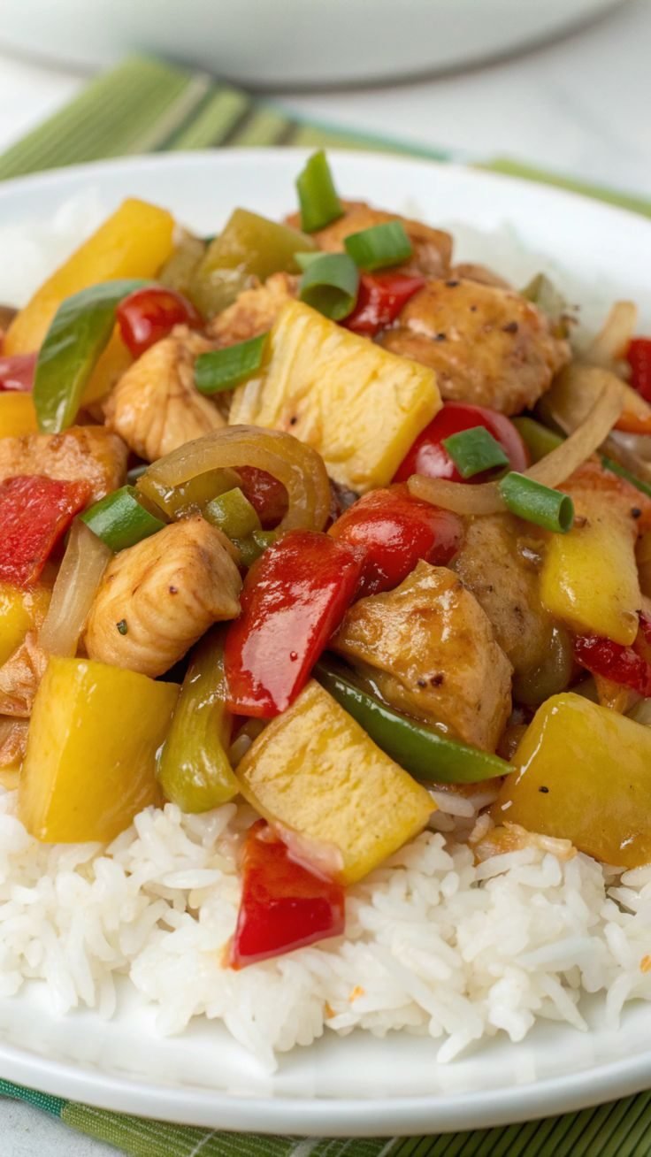 Frango ao molho agridoce